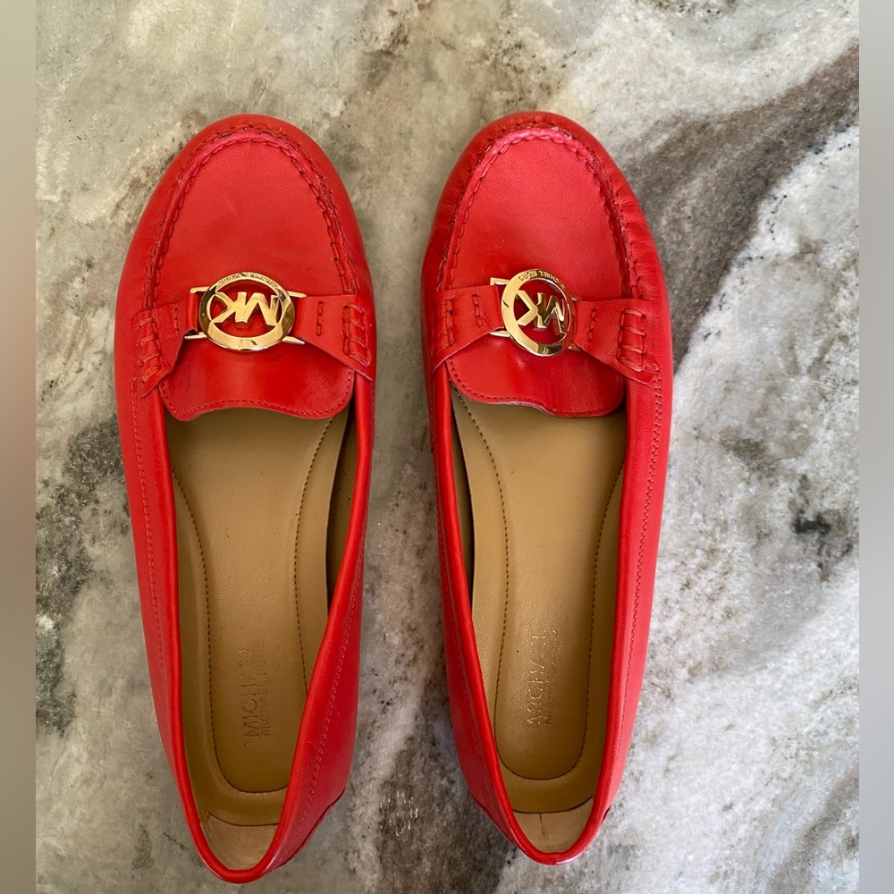 Michael Kors Leather Loafers